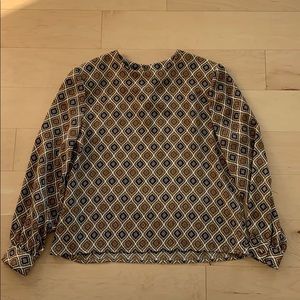 Vintage Art Deco Bronze Blouse